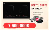 Hot sale: Bếp Chefs EH DIH320 giá sốc chỉ 7.6 triệu đồng