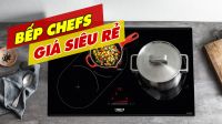 Bếp Chefs 3 vùng nấu giá khuyến mãi cực sốc chỉ 10 triệu đồng